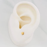 Topos Bola Diamantada 0.4 g / 3 mm Oro Amarillo 18K