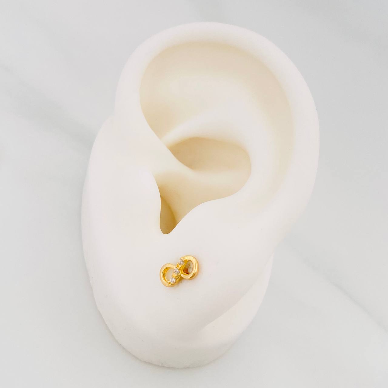 Topos Infinito 0.85 g / 4 mm Oro Amarillo 18K