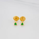 Topos Cuatro Garras 0.5 g / 1 mm Oro Amarillo 18K