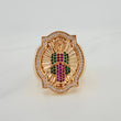 Anillo Virgen Guadalupe 13.5gr / T10 1/4 / Oro Amarillo 18K %