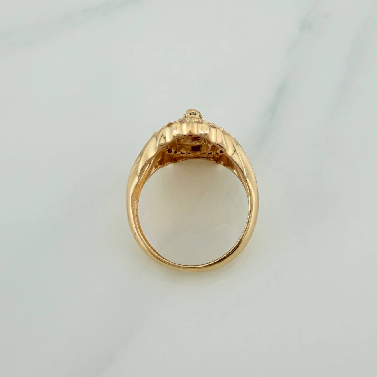 Anillo Virgen Guadalupe 7.15gr / T6 1/2 / Oro Amarillo 18K %