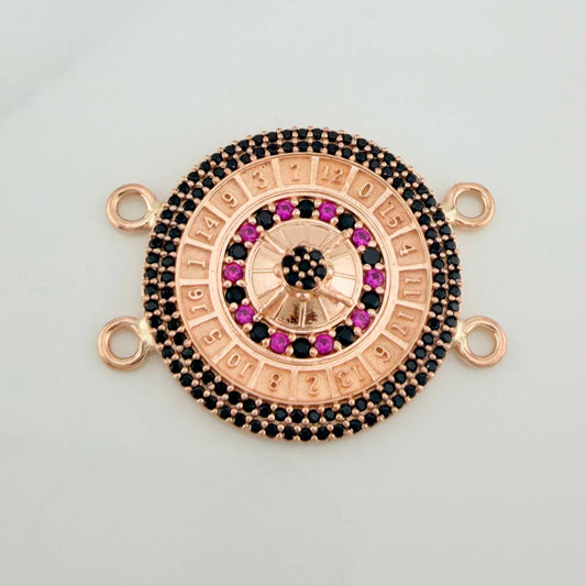 Herraje Ruleta 6.6gr / 3.2cm / Oro Rosa 18K %