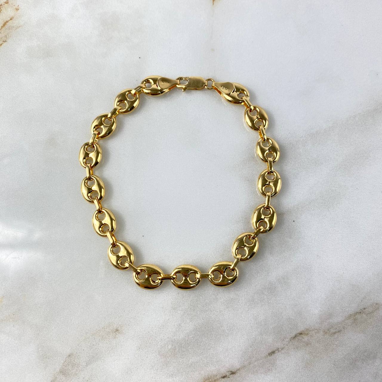 Pulso GC 7.4gr / 20cm / 8.2mm Lisa Oro Amarillo