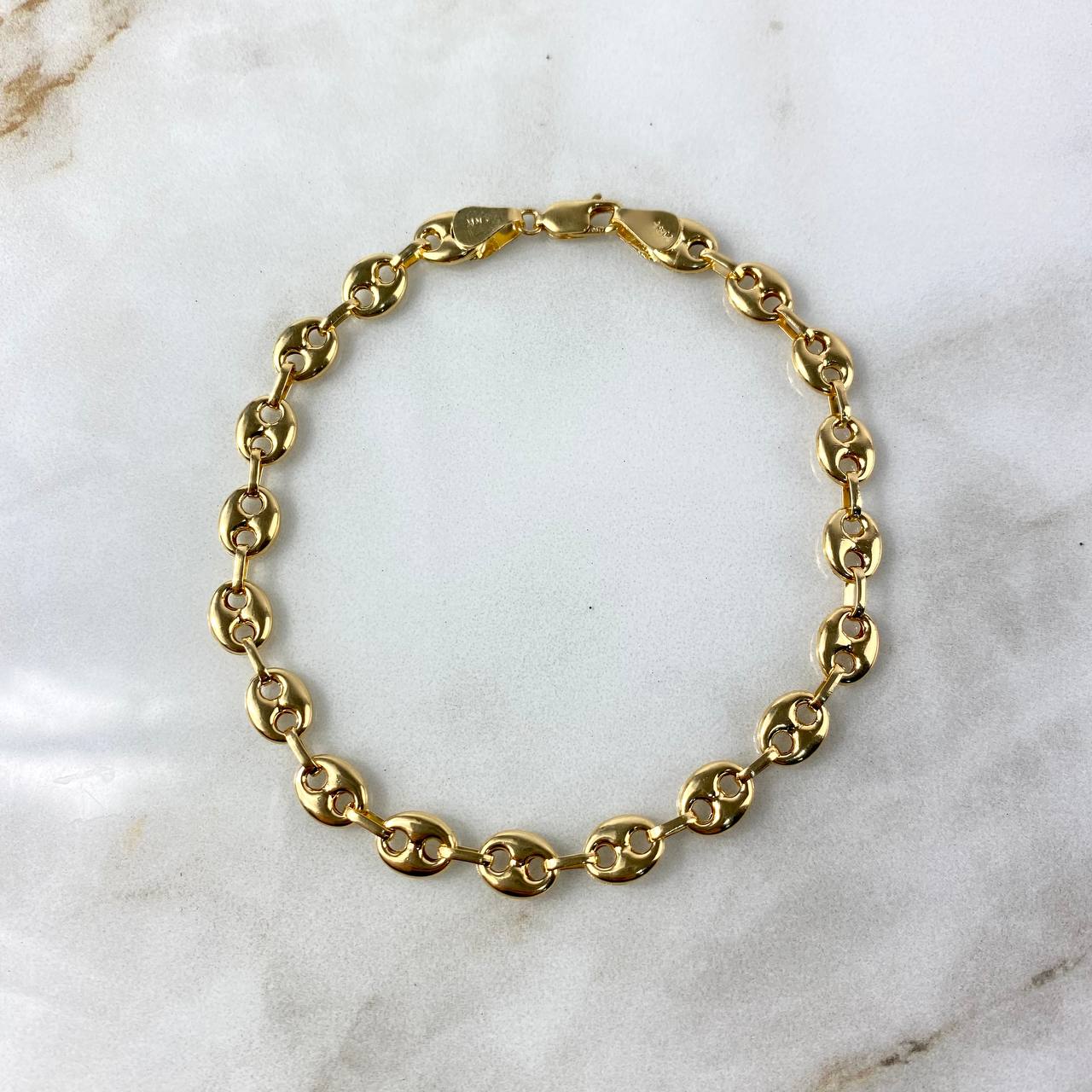 Pulso GC 5.3gr / 21.5cm / 6.4mm Lisa Oro Amarillo