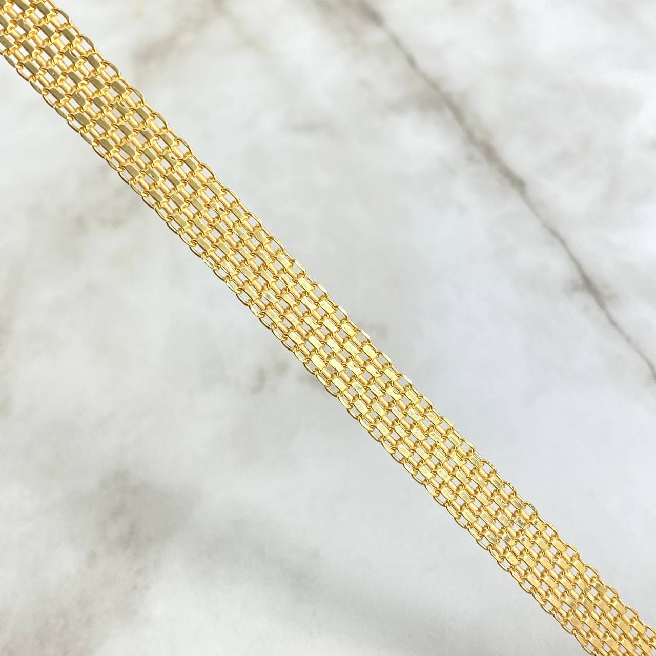 Pulso Chino 10.3gr / 19cm / 12mm Oro Amarillo +0 18K ©
