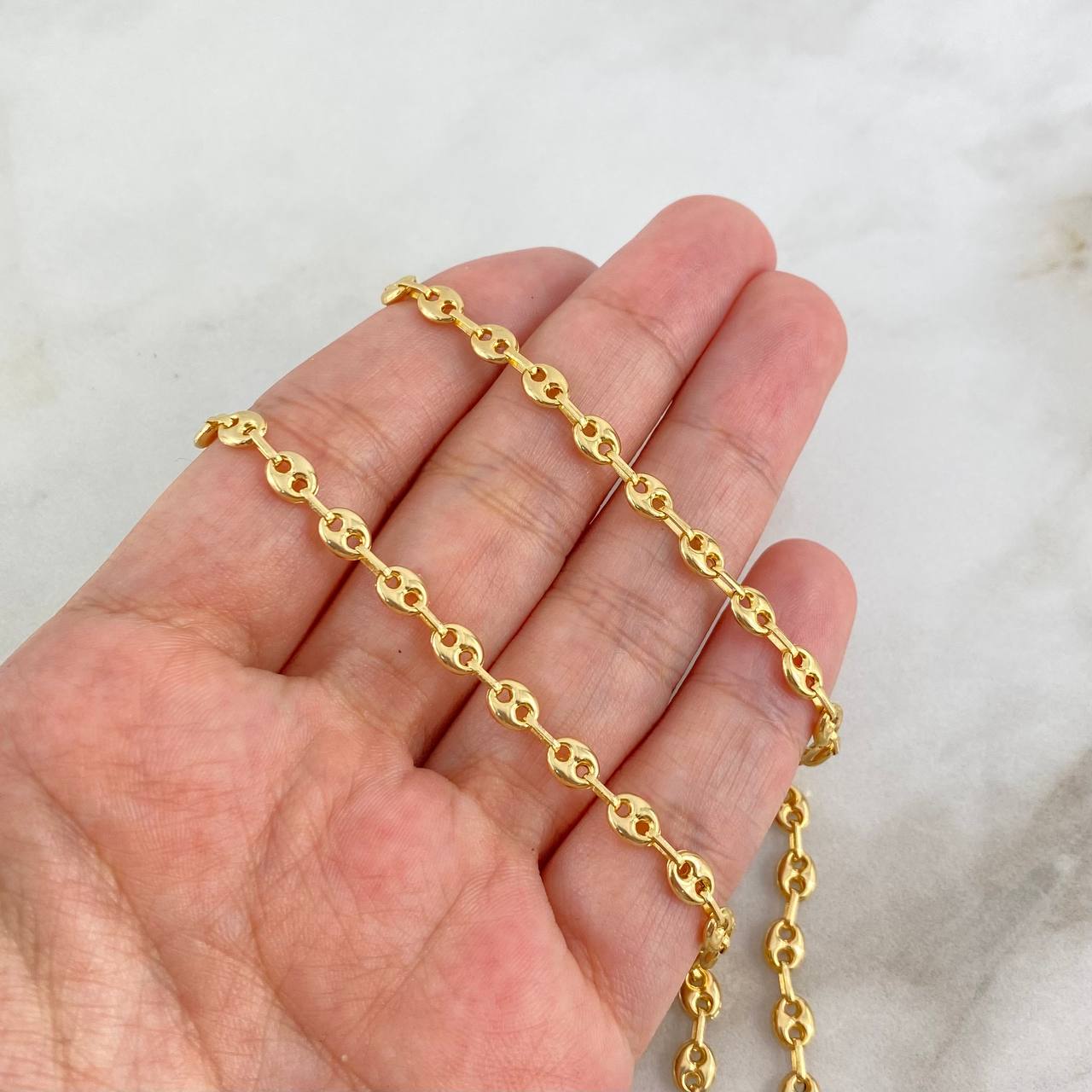 Cadena GC 5.2gr / 50cm / 3.3mm Oro Amarillo 18K ©