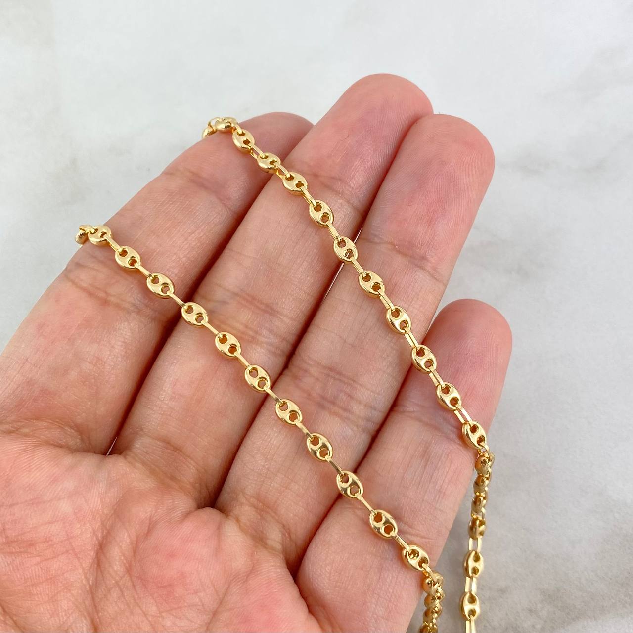 Cadena GC 7.4gr / 45cm / 4mm Oro Amarillo ©