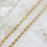 Cadena GC 12.25gr / 50cm / 6.4mm Oro Amarillo ©