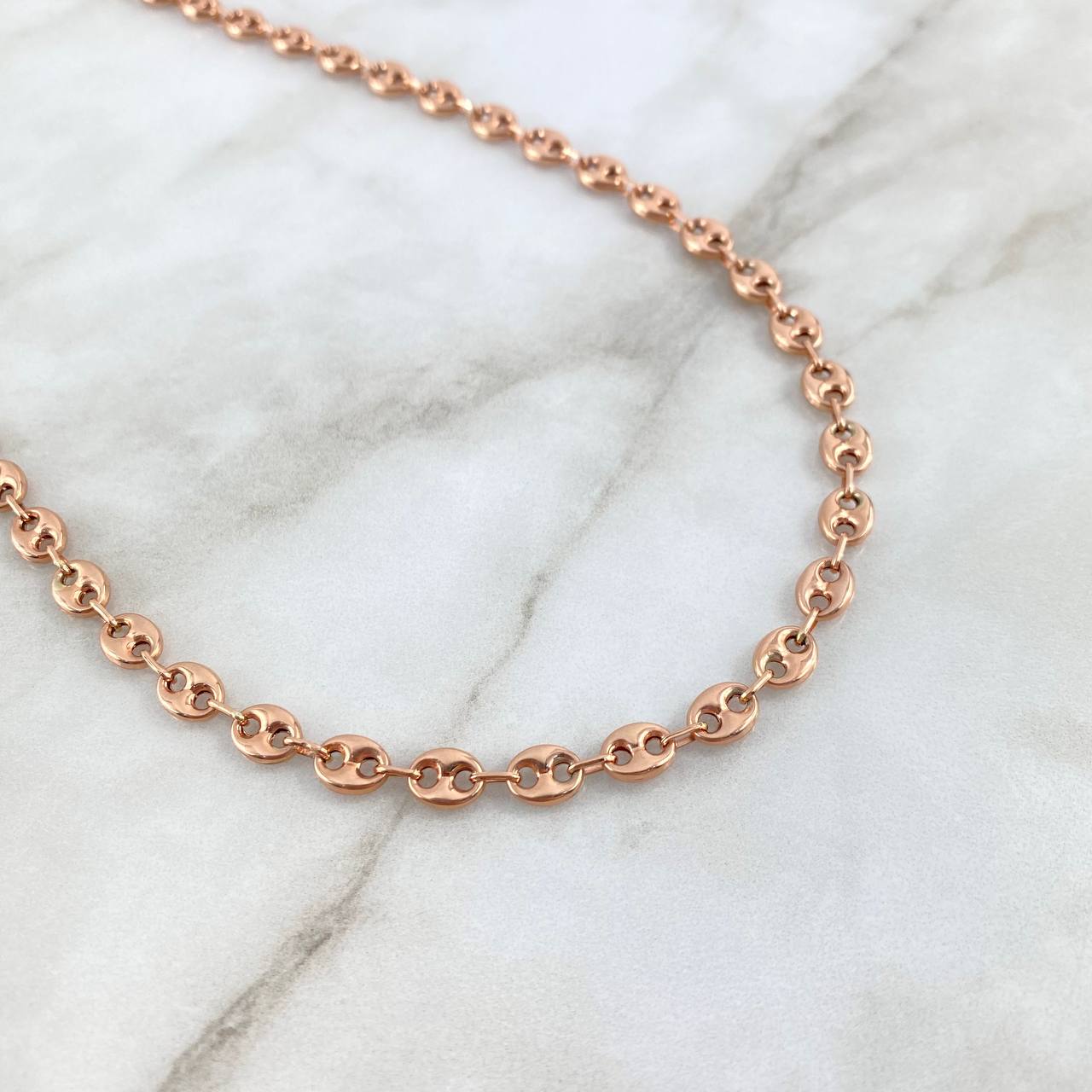 Cadena GC 16.65gr / 70cm / 5.7mm Oro Rosa