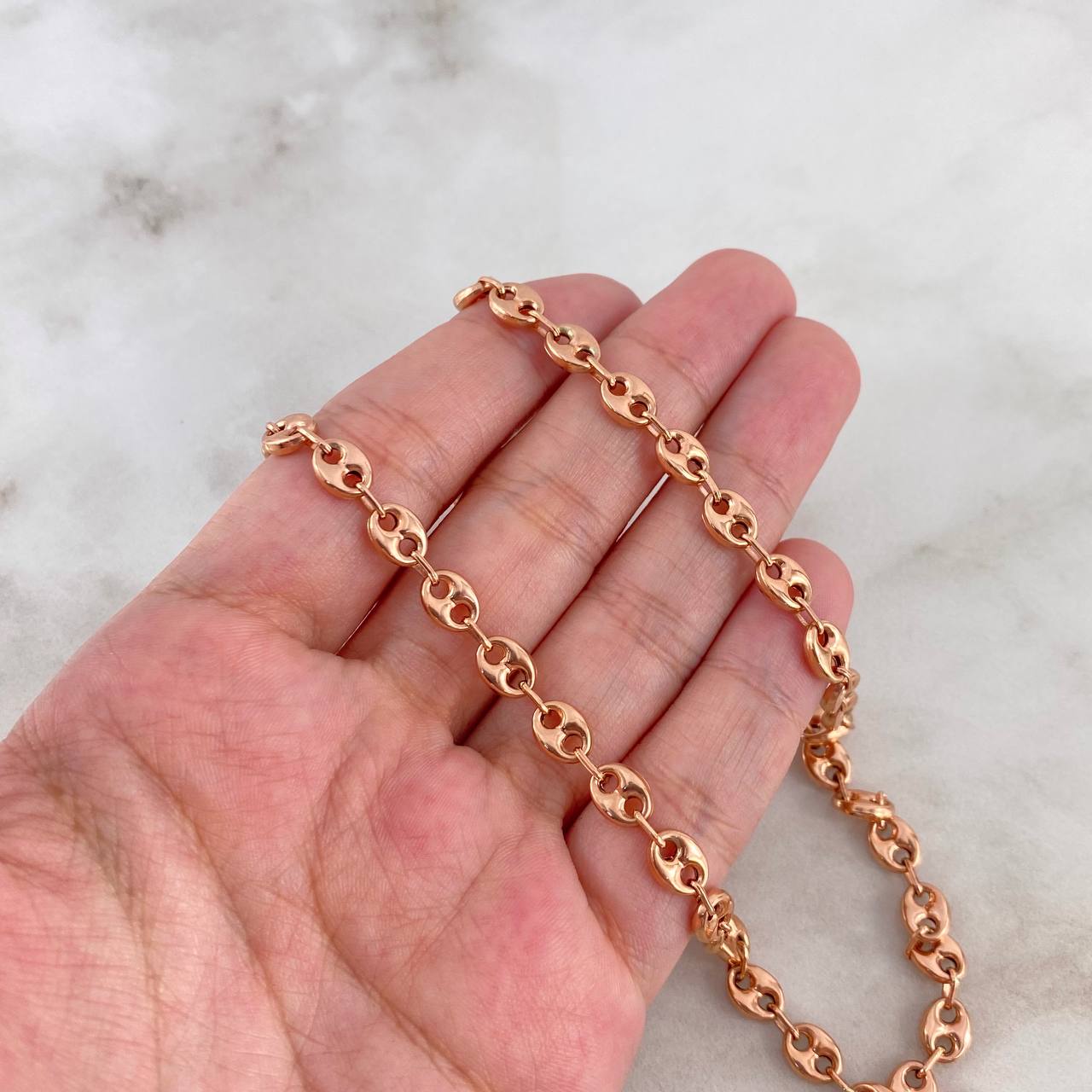 Cadena GC 16.65gr / 70cm / 5.7mm Oro Rosa