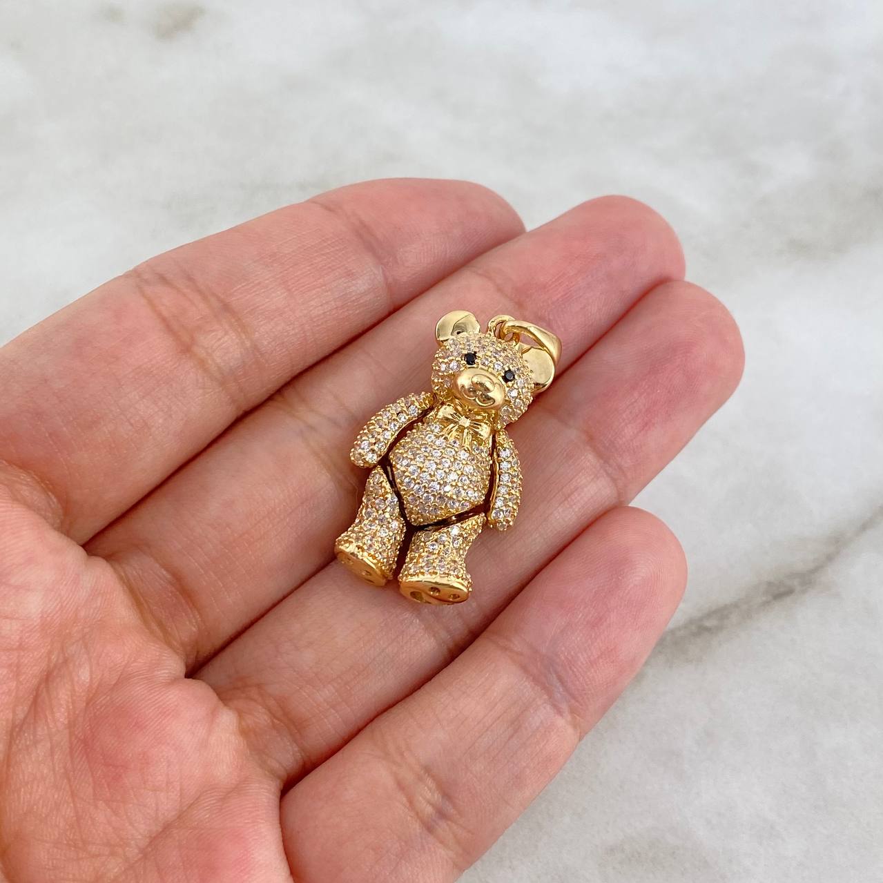 Dije Oso 8.5gr / 3.5cm / Oro 18K *