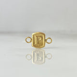 Herraje Letra P 0.3 g / 1.2 cm Oro Amarillo 18K