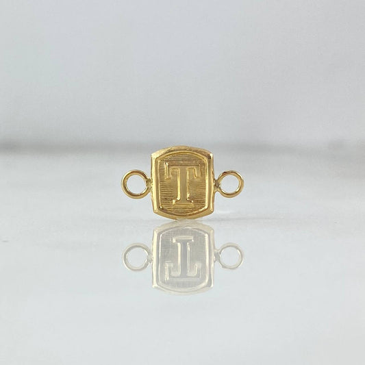 Herraje Letra T 0.3 g / 1.2 cm Oro Amarillo 18K