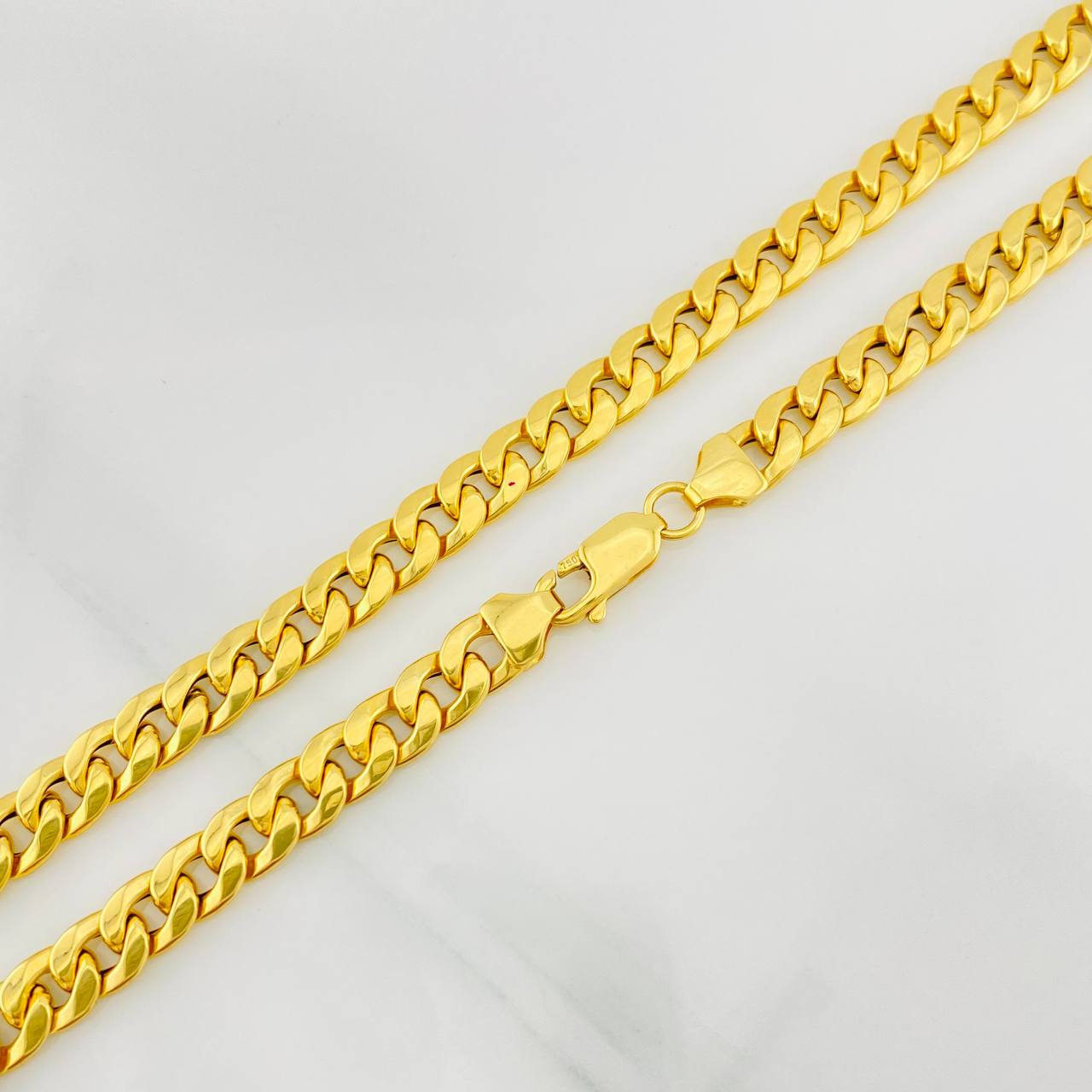 Cadena Cubana 11.55g / 60cm / 2.8mm Oro Amarillo 18K