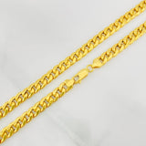 Cadena Cubana 11.55g / 60cm / 2.8mm Oro Amarillo 18K