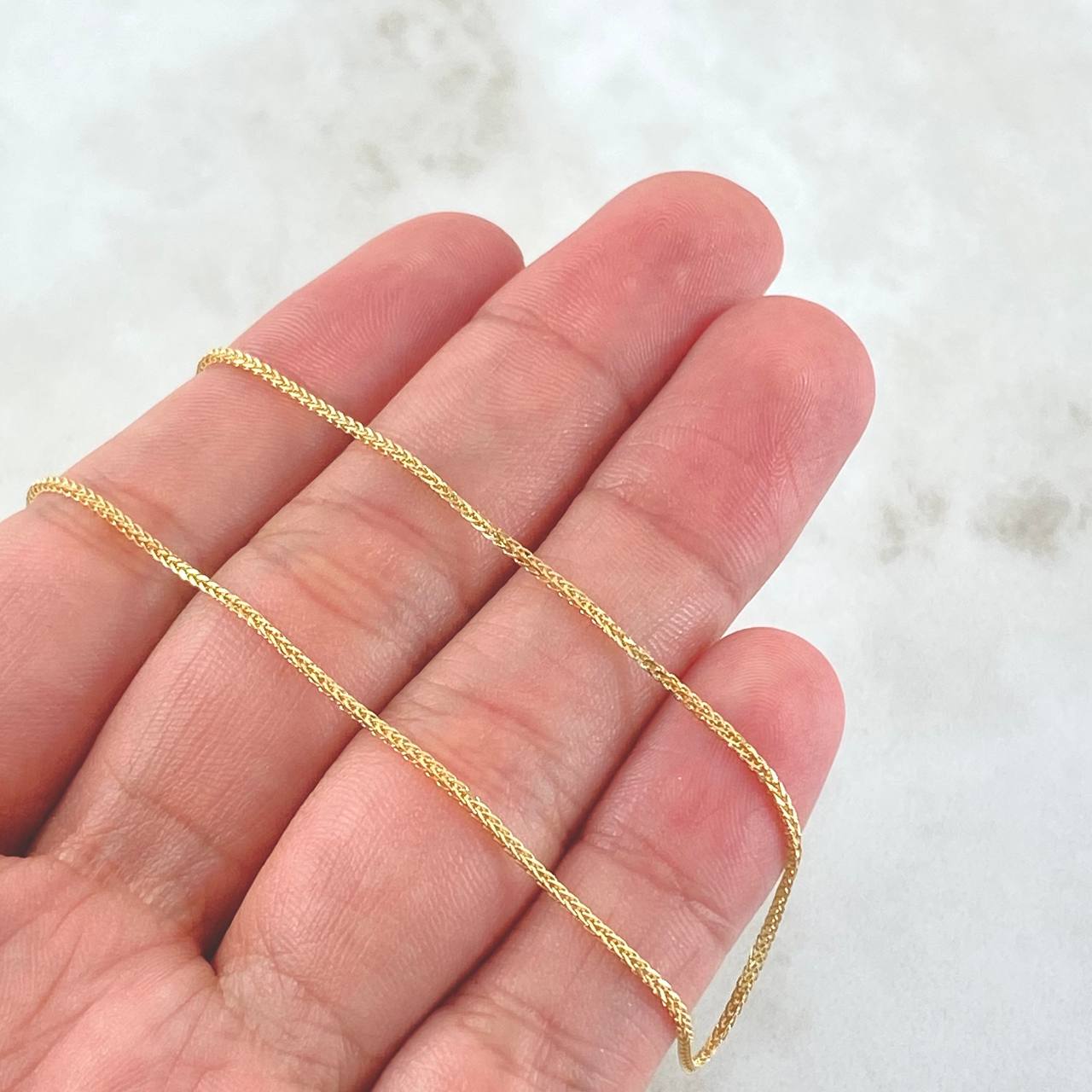 Cadena Franco 2.5gr / 60cm / Oro Amarillo +3 18K *