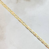 Cadena Plana 6.55gr / 60cm / Tres Oros +3 18K *