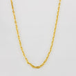 Cadena Marinera 2.35g / 50cm / 1.54mm Oro Amarillo 18K