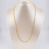 Cadena Rustica Tornillo 8.25g / 50cm / 3.6mm Oro Amarillo 18K