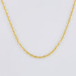 Cadena Marinera 3g / 61cm / 1.3mm Oro Amarillo 18K