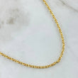 Cadena Marinera 4.9gr / 60cm / Oro Amarillo +3 18K *