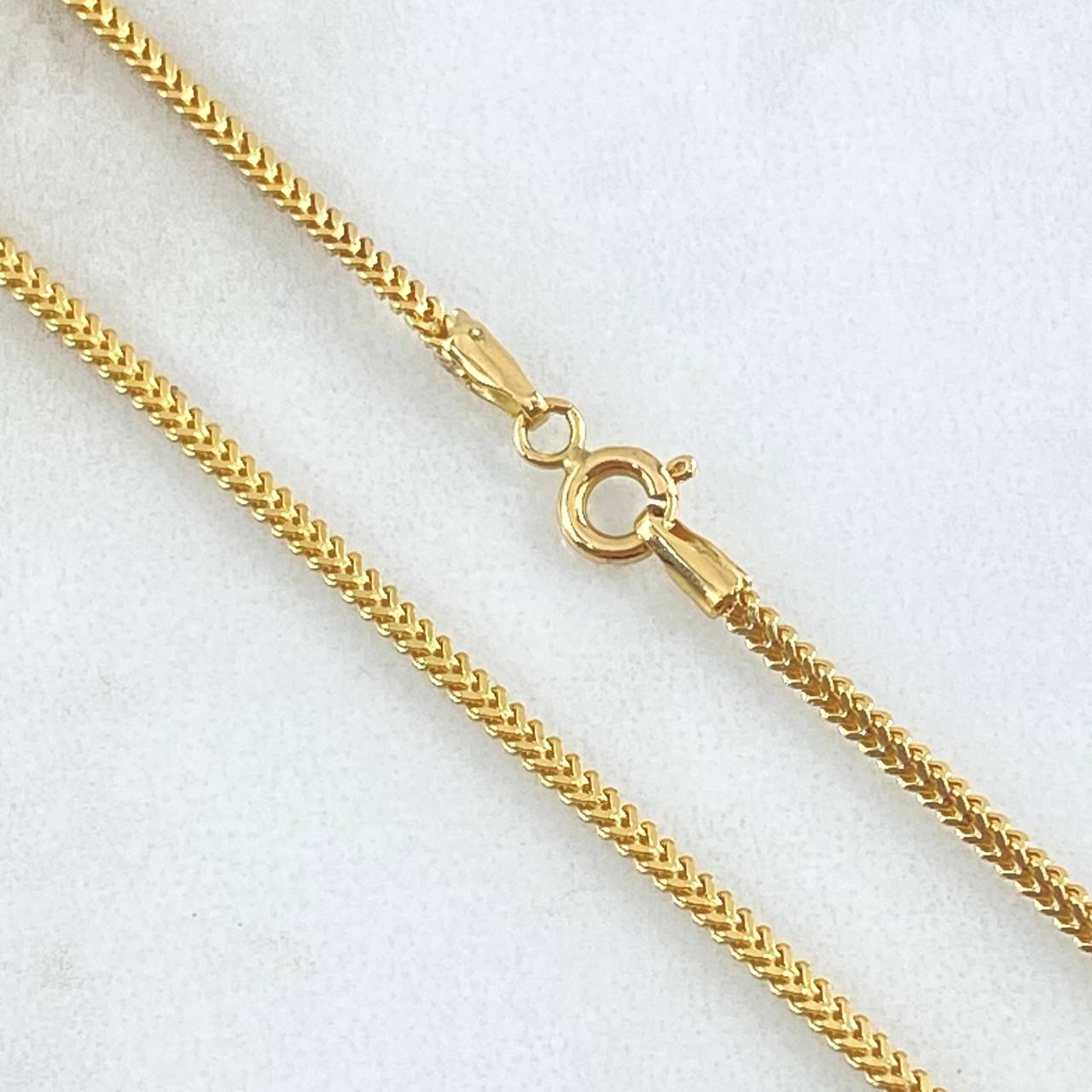 Cadena Franco 3.8gr / 50cm / Oro Amarillo +3 18K *