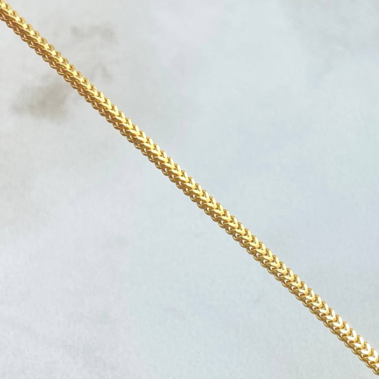 Cadena Franco 3.8gr / 50cm / Oro Amarillo +3 18K *