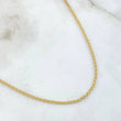 Cadena China 3.1gr / 45cm / Oro Amarillo +1 18K *