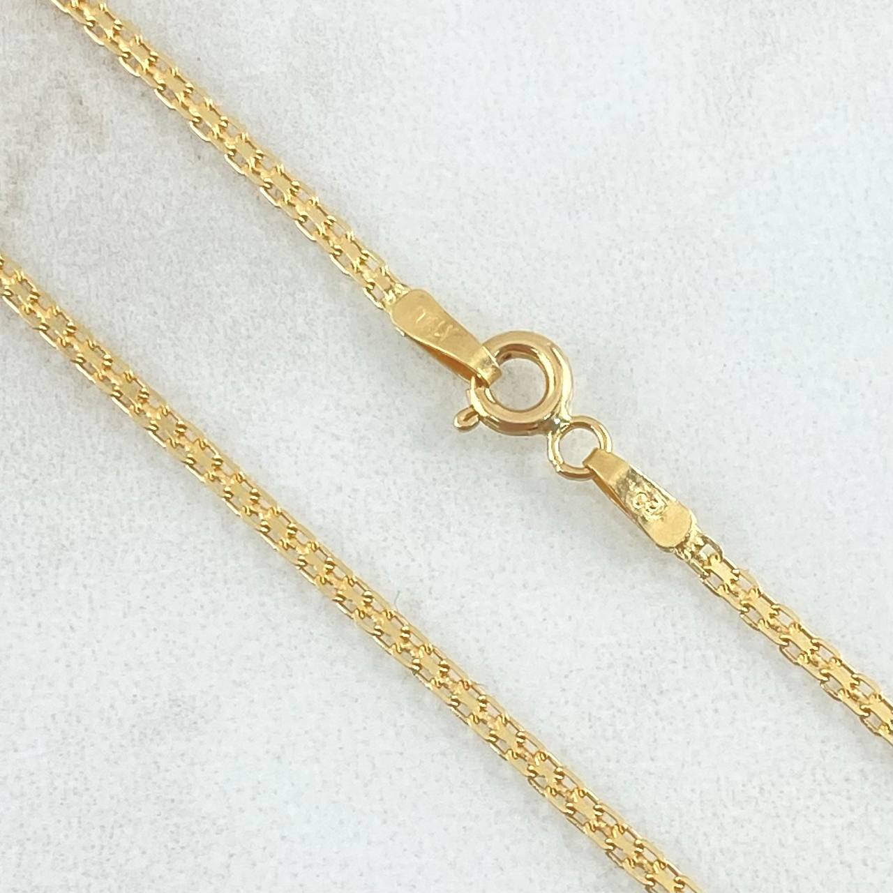 Cadena China 3.1gr / 45cm / Oro Amarillo +1 18K *
