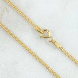 Cadena China 3.1gr / 45cm / Oro Amarillo +1 18K *