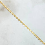 Cadena China 3.1gr / 45cm / Oro Amarillo +1 18K *