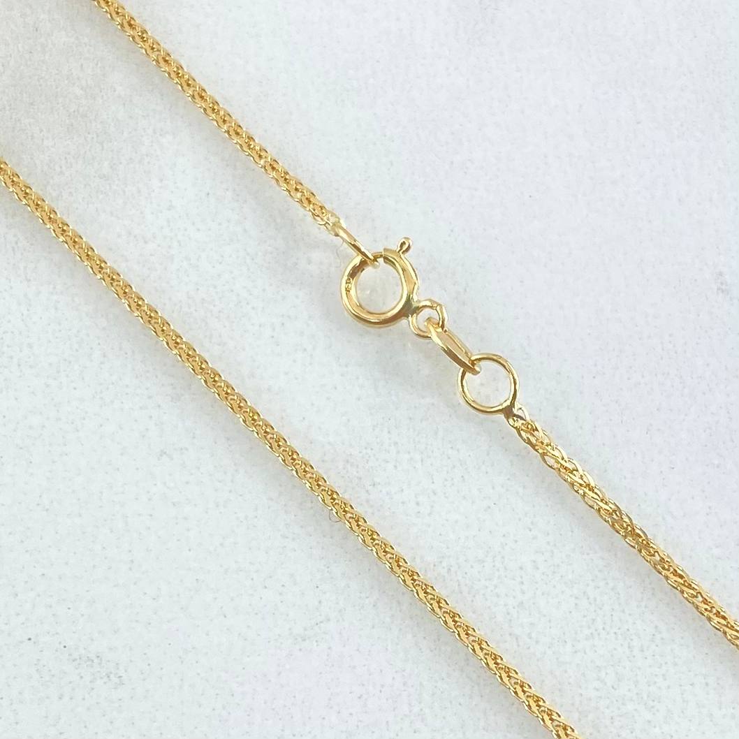 Cadena Franco 2.5gr / 60cm / Oro Amarillo +3 18K *