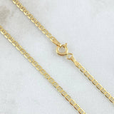 Cadena Plana 4.05gr / 60cm / Oro Amarillo +3 18K *