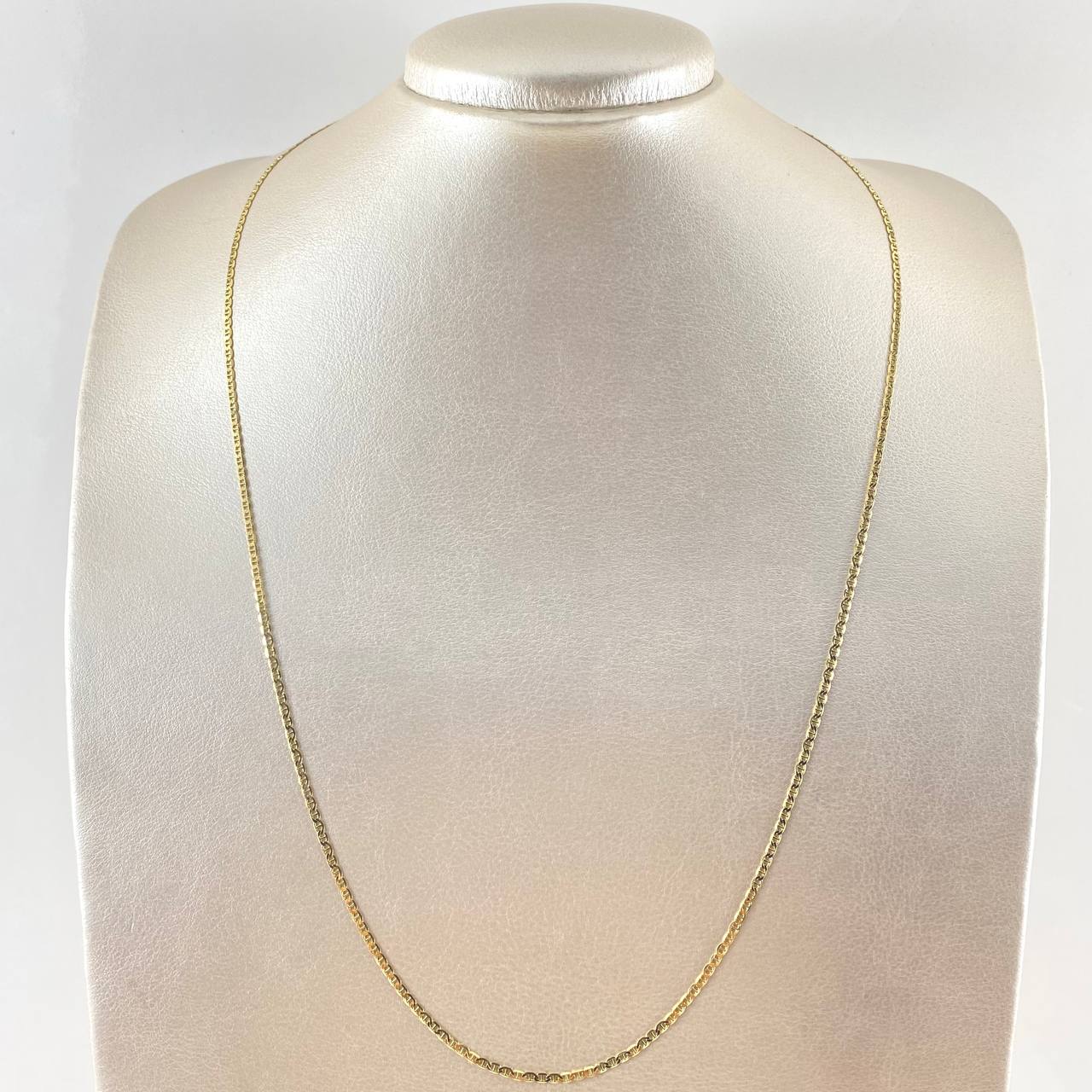 Cadena Plana 3.95gr / 60cm / Oro Amarillo +3 18K *
