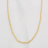 Cadena Singapur 1.45 g / 40 cm / 1.31 mm Oro Amarillo 18K