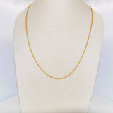 Cadena Singapur 1.75 g / 50 cm / 1.1 mm Oro Amarillo 18K