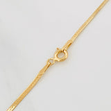Cadena Espejo 2.4 g / 45.1 cm / 1.47 mm Oro Amarillo 18K