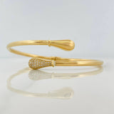 Pulso Aro Gotas 10.95g / 18cm / 3.05mm Oro Amarillo 18K