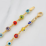 Pulso Ojo Turco 3.75g / 19cm / 2.6mm Oro Amarillo 18K
