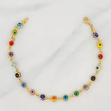 Pulso Ojo Turco 3.75g / 19cm / 2.6mm Oro Amarillo 18K