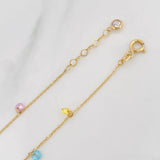 Pulso Aro Seguido 1.2g / 20cm / 0.8mm Oro Amarillo 18K