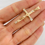 Dije Cruz 3.95g / 4.5cm Oro Amarillo 18K