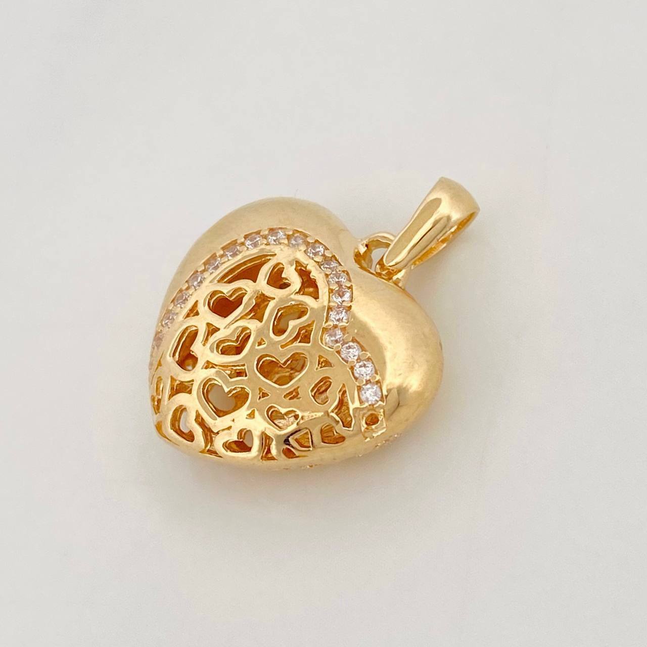 Dije Corazon 3.55g / 2cm Oro Amarillo 18K