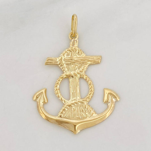 Dije Ancla 1.1g / 3cm Oro Amarillo 18K