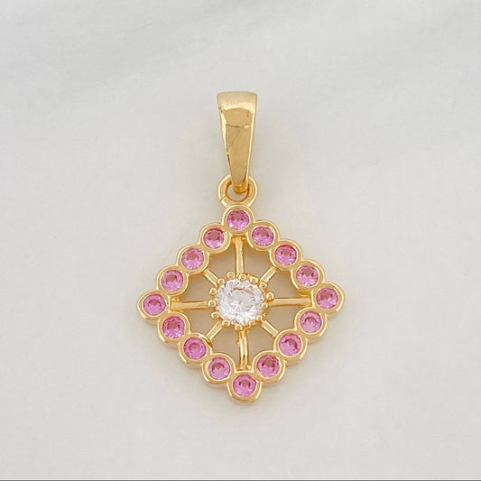 Dije Rombo 2.95g / 2.5cm Oro Amarillo 18K