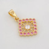 Dije Rombo 2.95g / 2.5cm Oro Amarillo 18K