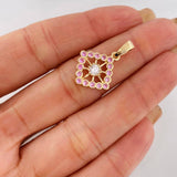 Dije Rombo 2.95g / 2.5cm Oro Amarillo 18K