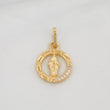 Dije Virgen Milagrosa 1.6g / 2cm Oro Amarillo 18K