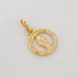 Dije Virgen Milagrosa 1.6g / 2cm Oro Amarillo 18K