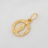 Dije Virgen Milagrosa 1.6g / 2cm Oro Amarillo 18K